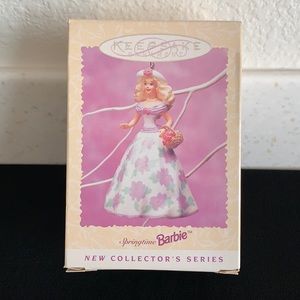 1995 Hallmark Springtime Barbie Ornament
